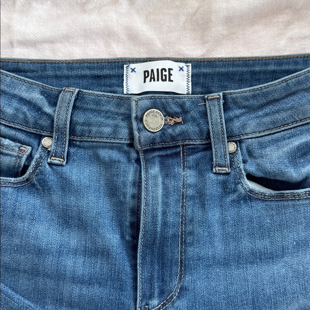 Women's PAIGE Hoxton Slim Blue Skinny Jeans